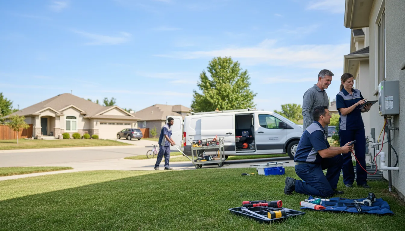 Tankless water heater service in Helm, CA